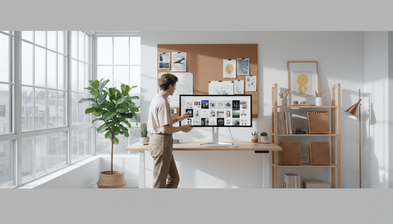 Freelancer building professional portfolio and reputation